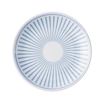 Churchill Era Blue Evolve Coupe Plate 6.5&quot;