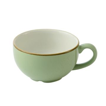 Churchill Stonecast Sage Green Cafe Cappuccino Cup 8oz