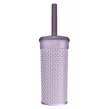 Hobby Nickel Toilet Brush Set