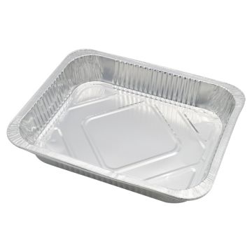 Essential Aluminium Foil Tray Half Gastro 33 x 26 x 6cm (Pack 2)