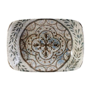 Academy Fusion Mosaic Rectangular Dish 17 x 12cm (Pack 24)