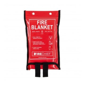 Firechief 1.2 x 1.2m Fire Blanket, Soft Case SVB2/K40