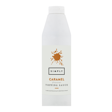 Simply Topping Sauce Caramel Flavour 1kg
