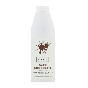 Simply Topping Sauce Dark Chocolate Flavour 1kg