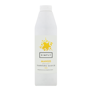 Simply Topping Sauce Mango Flavour 1kg