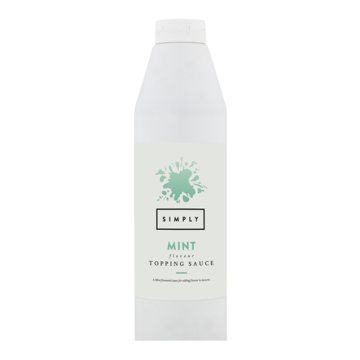 Simply Topping Sauce Mint Flavour 1kg