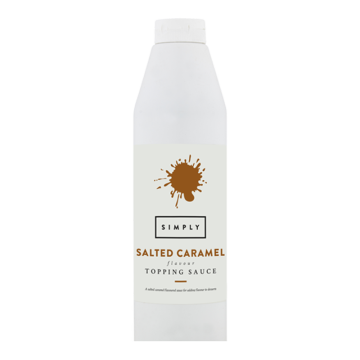 Simply Topping Sauce Salted Caramel Flavour 1kg