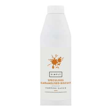 Simply Topping Sauce Speculoos Caramelised Biscuit Flavour 1kg