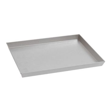 Alusteel Baking Sheet with 90 Degree Sides 60x40x4cm