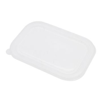 PP Lid for Premium 1000ml Rect. Foil Containers (Pack 50) (Fits 137899 and 137900)