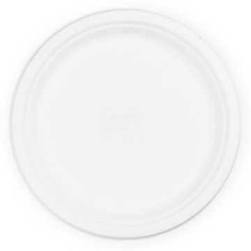 Vegware Compostable 10&quot; Nourish Moulded Fibre Plate (Pack 50)