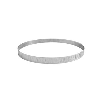 Stainless Steel Perforated Ring 8 x 2cm