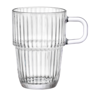 Bormioli Rocco Barshine Glass Tea Cup Mug 10.5oz 31.5cl