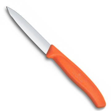 Victorinox Polypropylene Paring Knife with Straight Blade in Orange 8cm