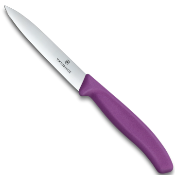Victorinox Polypropylene Paring Knife with Pointed Tip in Purple 10cm
