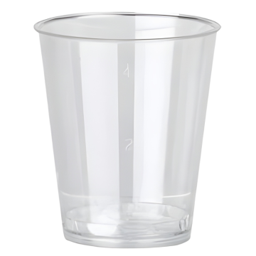 Disposable Plastic Sampling Shot Glass 2oz (Pack 40)