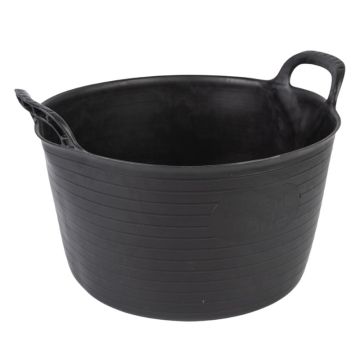 Plasticforte Black Flexitub Bucket 15 Litre