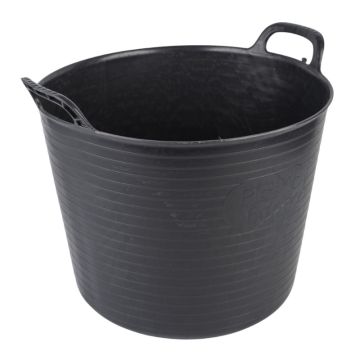 Plasticforte Black Flexitub Bucket 25 Litre