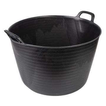 Plasticforte Black Flexitub Bucket 75 Litre