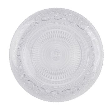 Plasticforte Crystal Plastic Serving Plate 31cm
