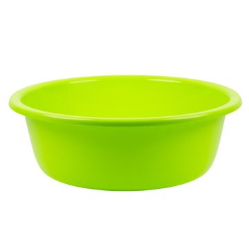 Round Plastic Basin/Bowl 20&quot; Green