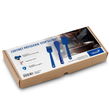 Deglon Stop’Glisse Pastry Set 3pcs (Spatula, Round Spatula &amp; Brush)