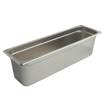 Gastronorm Pan Stainless Steel 2/4 150mm Deep