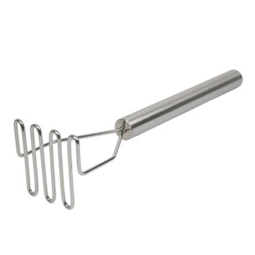 Stainless Steel Square Potato Masher 18&quot;