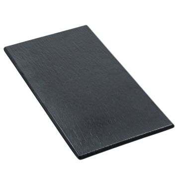 Melamine Black Slate Platter 2/4 GN