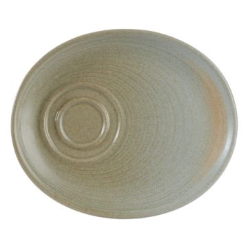 Rustico Fauna Saucer / Side Plate 20x17cm / 8&quot; x 6.75&quot; (Pack 12)
