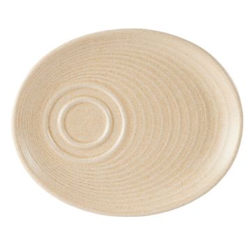 Rustico Nude Saucer / Side Plate 20x17cm / 8&quot; x 6.75&quot; (Pack 12)
