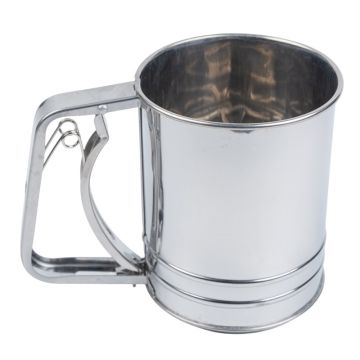 Stainless Steel Trigger Action Flour Sifter