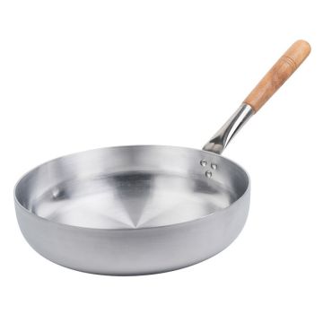 Aluminium 31cm Omelette Frying Pan with Wooden Handle
