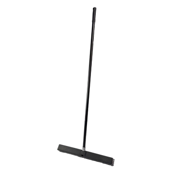 Black Red Commercial 22&quot; Floor Sweeping Brush and Handle