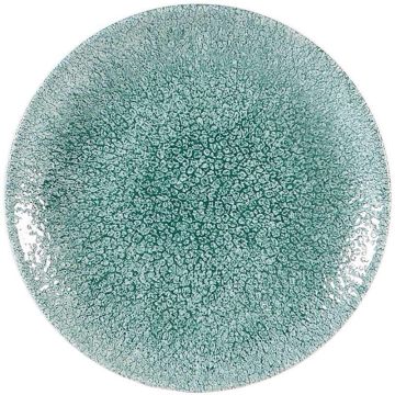 Churchill Raku Jade Green Evolve Coupe Plate 6.5&quot; (Pack 12)