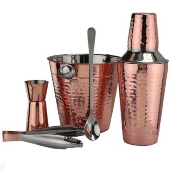 Apollo Copper &amp; Steel Cocktail Set
