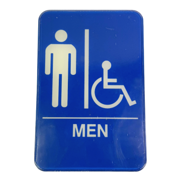 DBL Sign Men 6&quot;x9&quot;