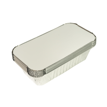 Essential Aluminium Foil Container Lid 19.5 x 10.3cm 750ml (Pack 10)
