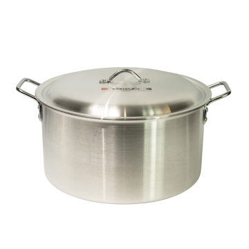 Super Aluminium Cooking Pot &amp; Lid No 10