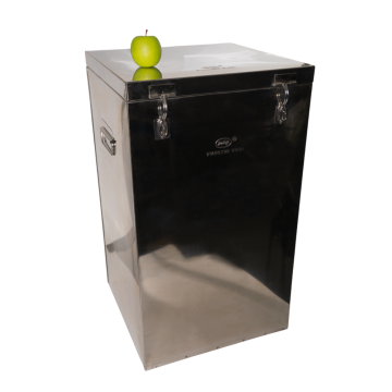 Square Steel Upright Grain Storage Container 150kg