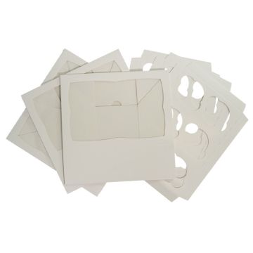 Essential 6 Cupcake Box with Window (Pack 3)