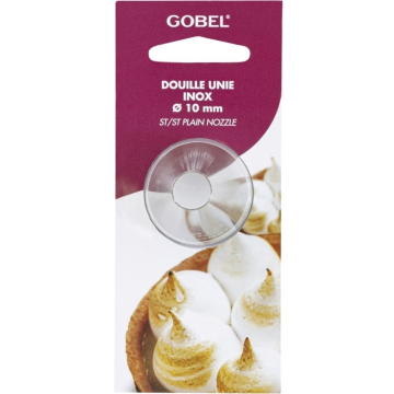 Gobel 10mm Plain Piping Nozzle