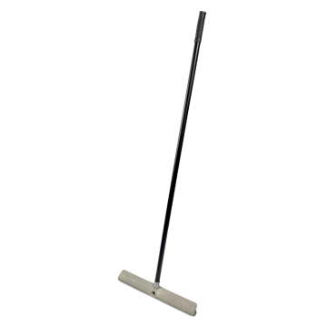 Grey Commercial 18&quot; Floor Sweeping Brush and Handle