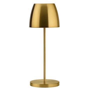 Montserrat LED Cordless Table Lamp 30cm - Brushed Gold