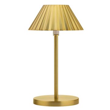 Aruba LED Cordless Table Lamp 23cm - Brushed Gold