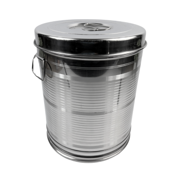 Large Stainless Steel Storage Containers No1 27 x 32cm 18 Litres