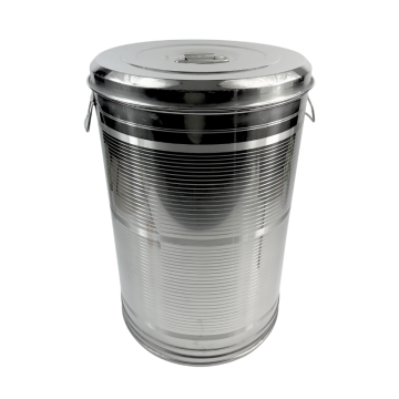 Large Stainless Steel Storage Containers No5 37 x 53cm 55 Litres