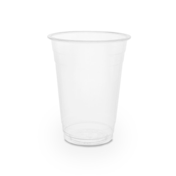 Vegware 16oz PLA Plain Cold Cup (Pack 50)