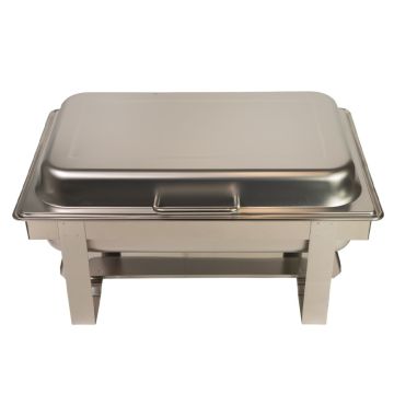 Rectangular Chafing Dish with Hinged Lid