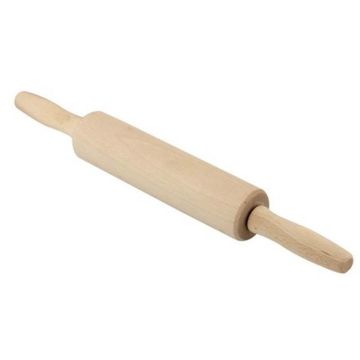 Apollo Beach Wood Revolving Rolling Pin 45cm x 6cm
